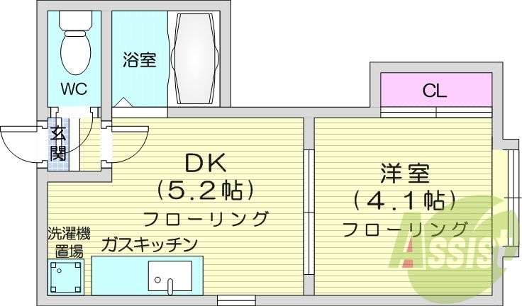3階の間取り図