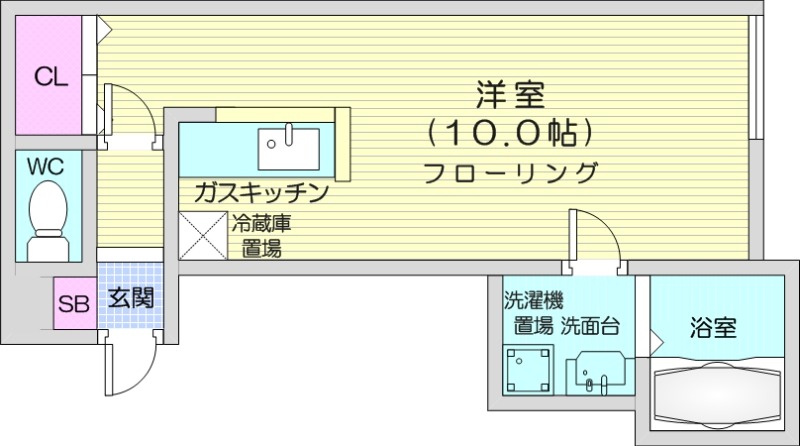 3階の間取り図