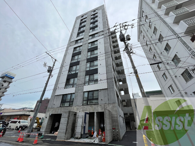 札幌市中央区南七条西９丁目の賃貸マンションの外観
