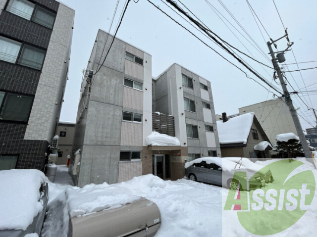札幌市北区北三十八条西６丁目の賃貸マンションの外観