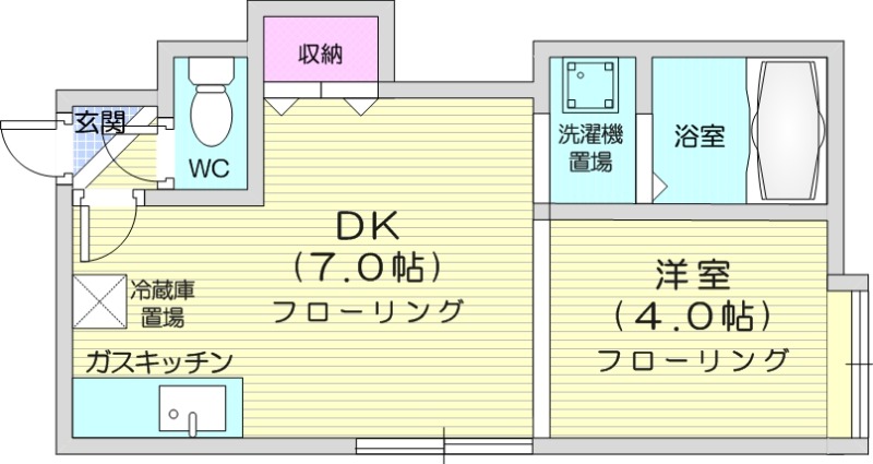 3階の間取り図