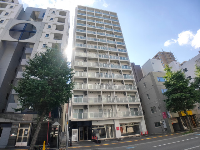 札幌市中央区南三条西８丁目の賃貸マンションの外観