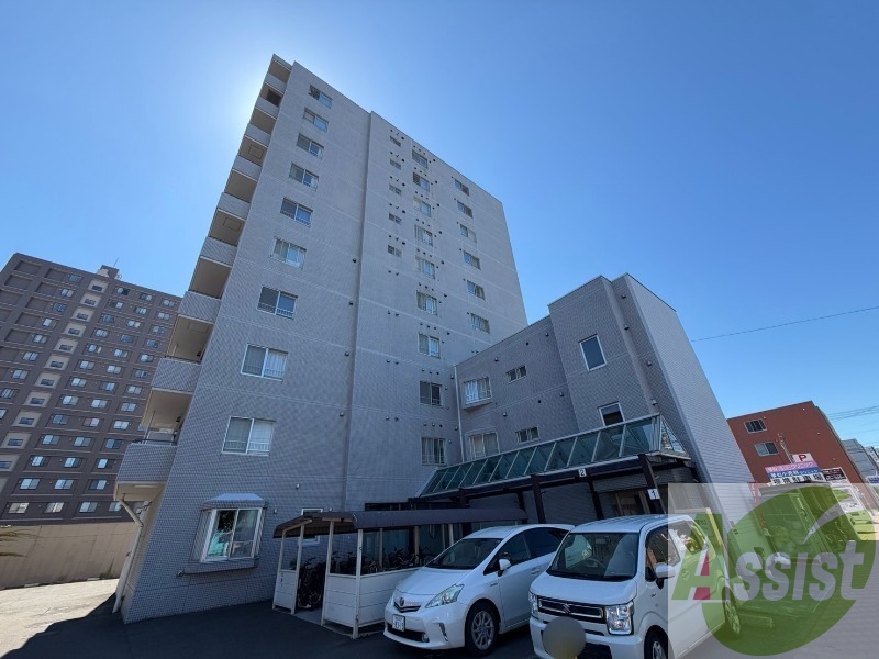札幌市西区琴似二条３丁目の賃貸マンションの外観