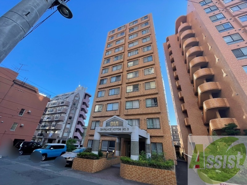 札幌市西区琴似二条３丁目の賃貸マンションの外観