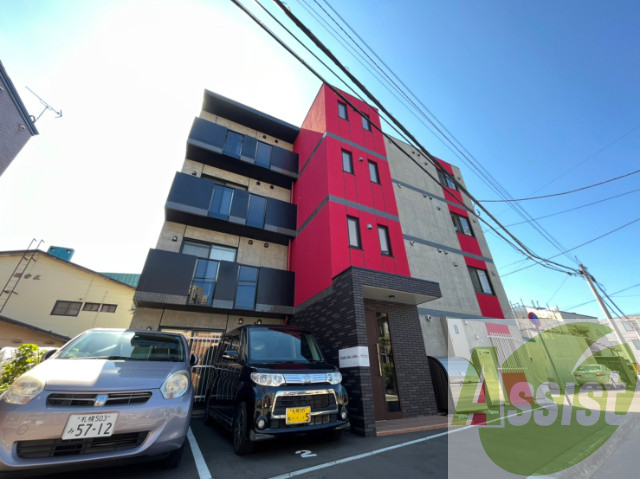 札幌市北区北三十七条西６丁目の賃貸マンションの外観
