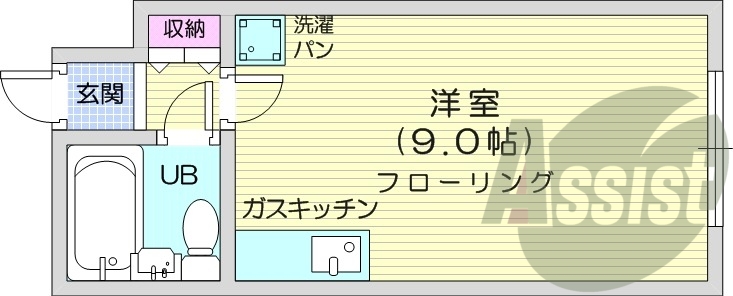 3階の間取り図