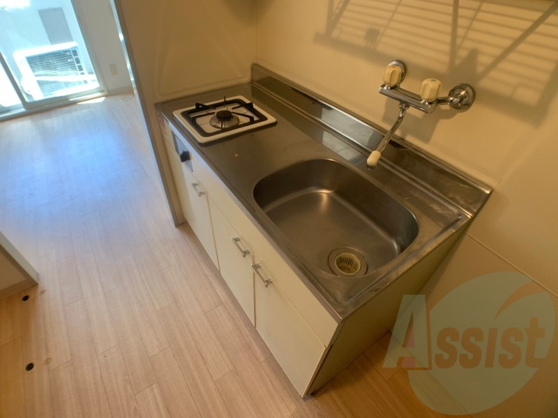 キッチンはスペースも広々していて使いやすそうですよ! キッチンはスペースも広々していて使いやすそうですよ!