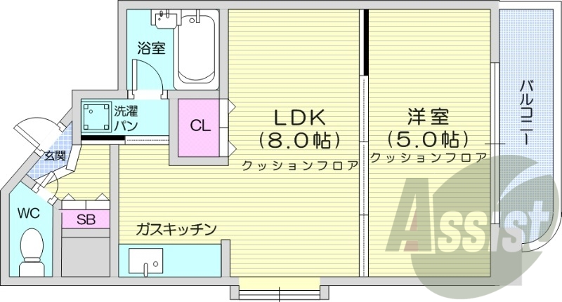 10階の間取り図