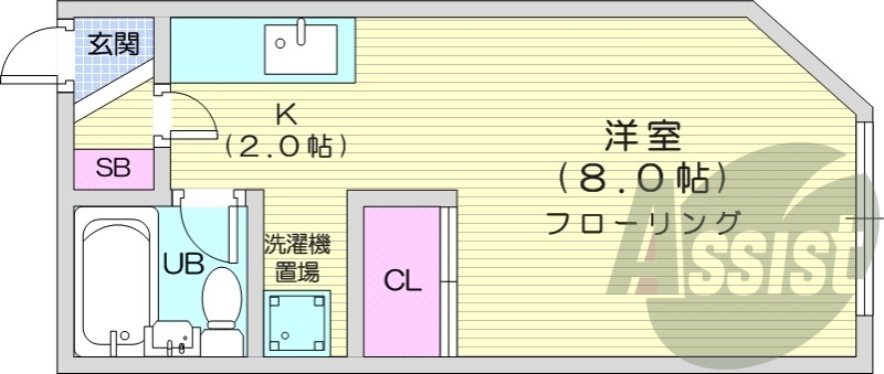 1K、クローゼット、シューズボックス、ペット可