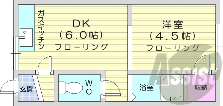 3階の間取り図