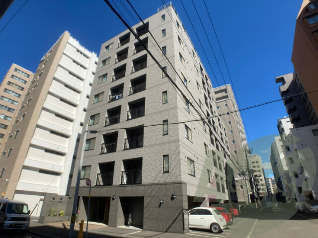 スカイパレス北1条の外観