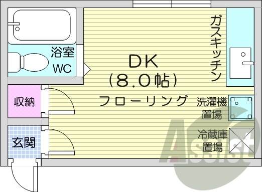 2階の間取り図