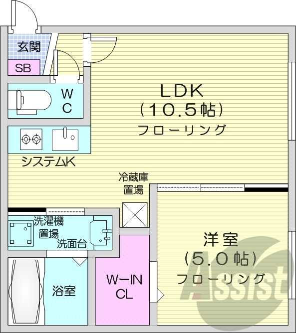 エアコン、ネット無料、システムキッチン、オートロック