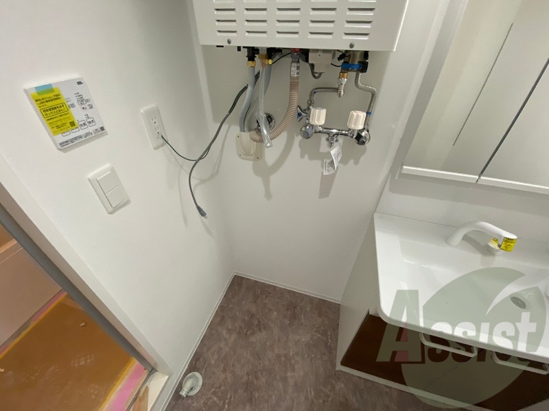 洗濯機はこちらの脱衣所に置くことができます! 洗濯機はこちらの脱衣所に置くことができます!
