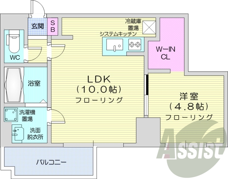 10階の間取り図
