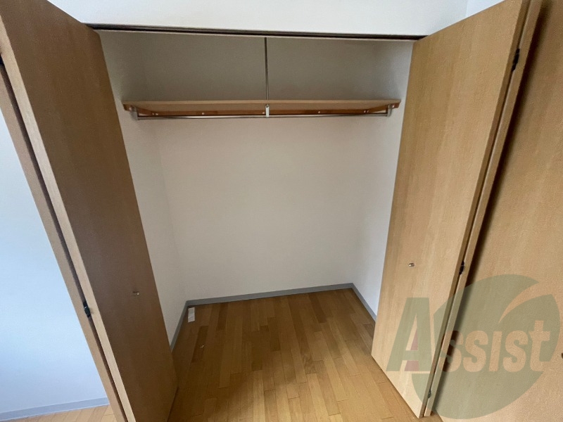 寝室の収納です。部屋がすっきり片付きます。 寝室の収納です。部屋がすっきり片付きます。