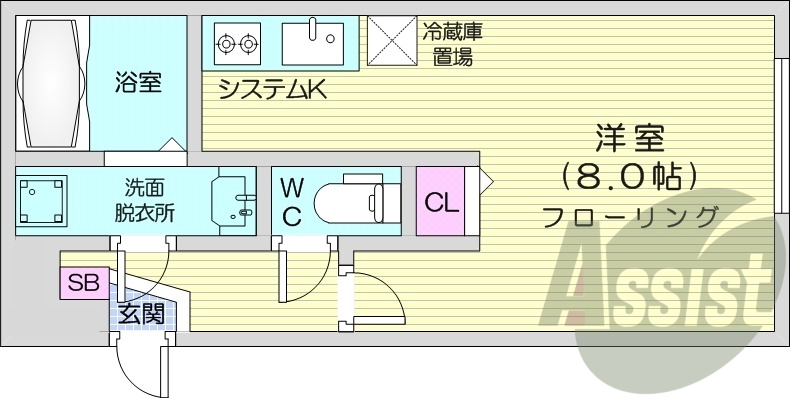 3階の間取り図