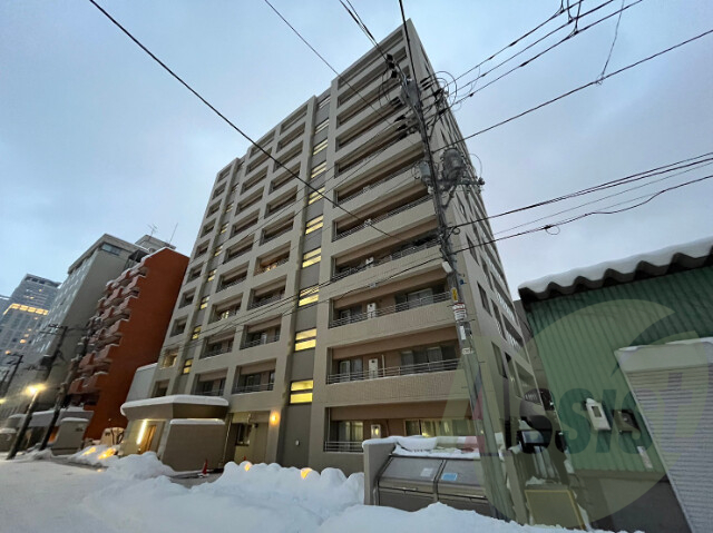 パーク・ホームズ札幌ステーションフロントの外観