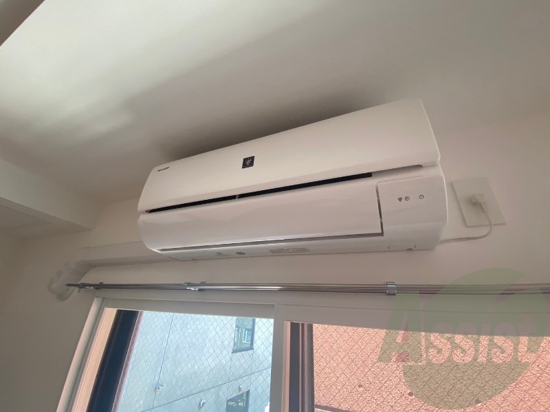 エアコンがありますので夏でも快適に過ごせます! エアコンがありますので夏でも快適に過ごせます!