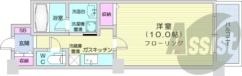 11階の間取り図