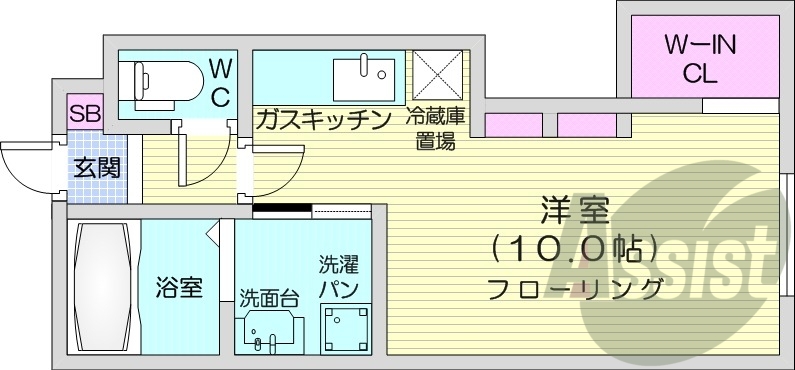 3階の間取り図