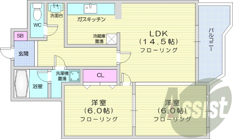 10階の間取り図