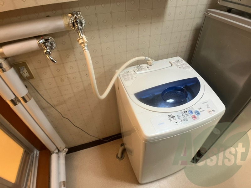 洗濯機はこちらの脱衣所に置くことができます! 洗濯機はこちらの脱衣所に置くことができます!