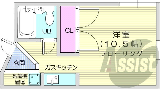 3階の間取り図