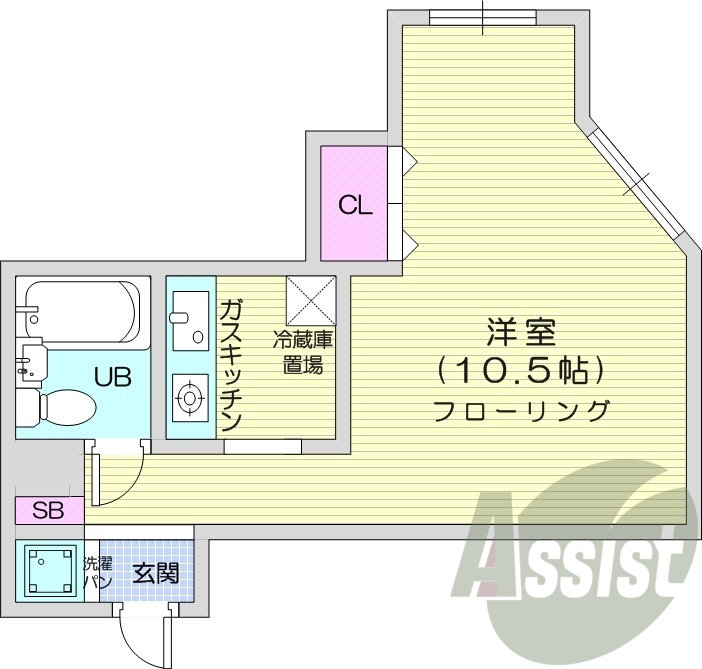 3階の間取り図