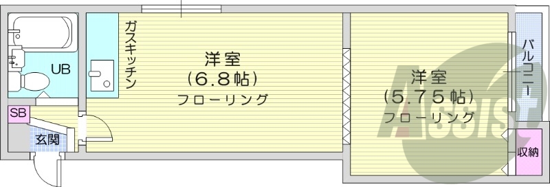 3階の間取り図