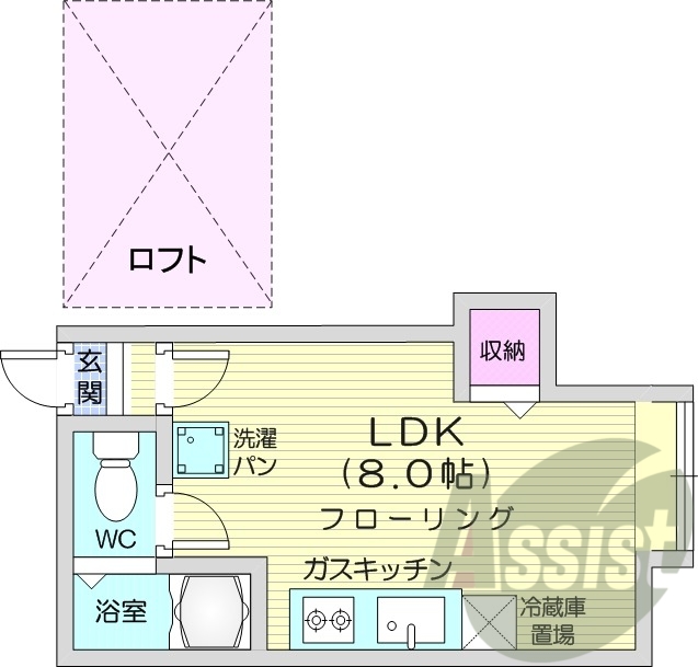 3階の間取り図