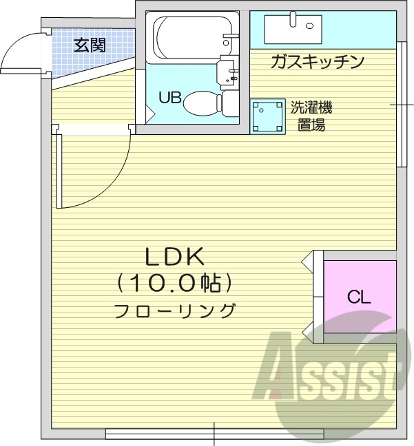 5階の間取り図