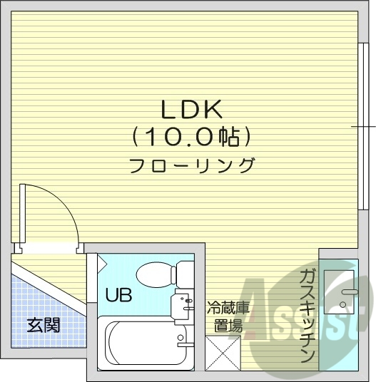 5階の間取り図
