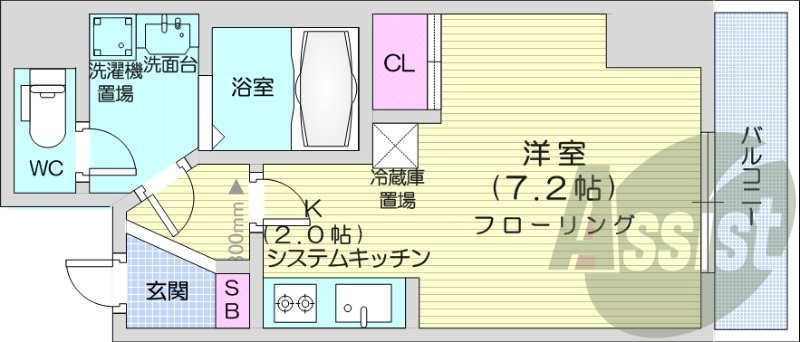 14階の間取り図