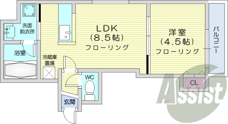 10階の間取り図