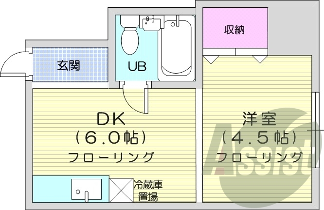 3階の間取り図