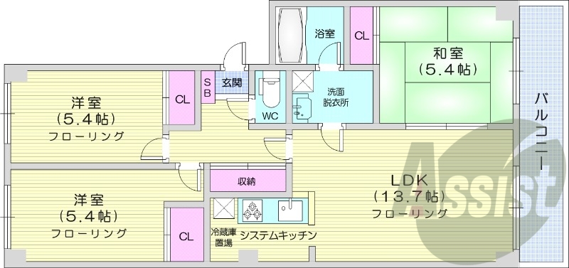 3LDK、灯油ボイラー、灯油暖房、IHコンロ