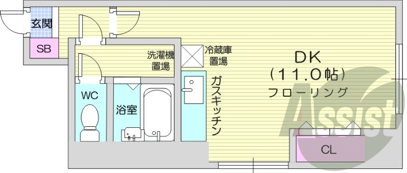 3階の間取り図