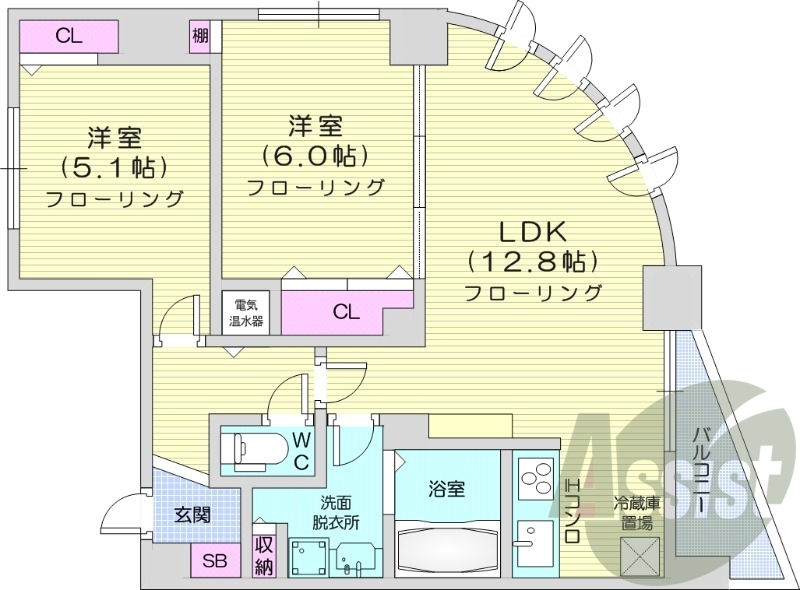 札幌市中央区宮の森二条「ミラベルパーク宮の森」