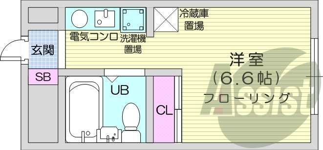 1R、オートロック、光ファイバー、防犯カメラ