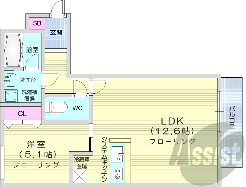 1LDK、都市ガス、デザイナーズ、エアコン、ネット無料
