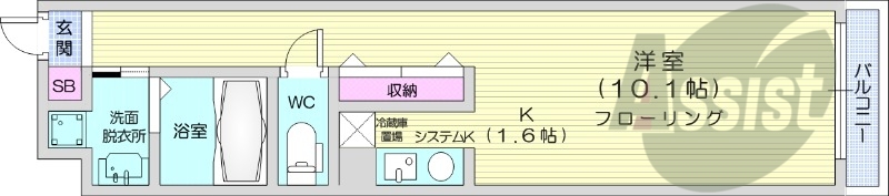 1K、灯油ボイラー、宅配ボックス、オートロック