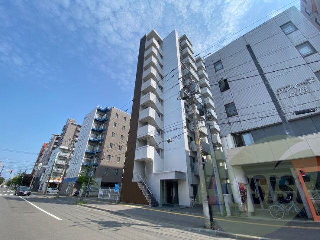 レジデンス札幌北18条の外観