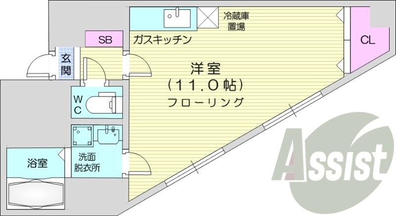 1R、光ファイバー、オートロック、エレベーター