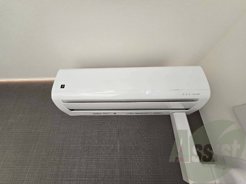 エアコンがありますので夏でも快適に過ごせます! エアコンがありますので夏でも快適に過ごせます!