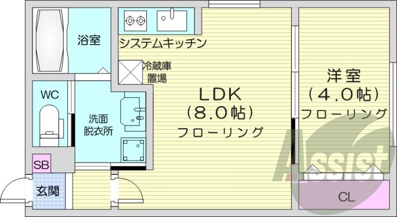 3階の間取り図