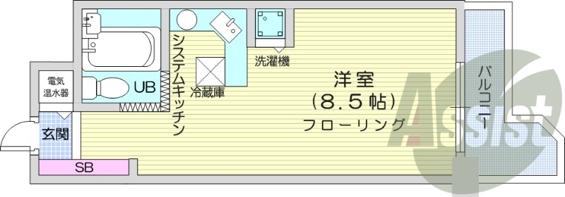 10階の間取り図