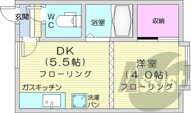 3階の間取り図