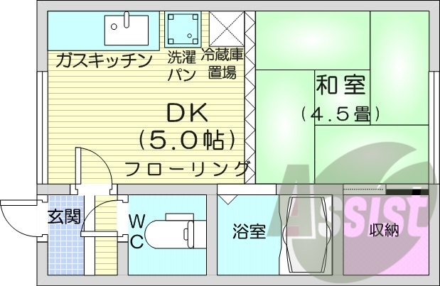 3階の間取り図