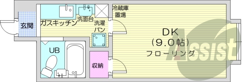 5階の間取り図